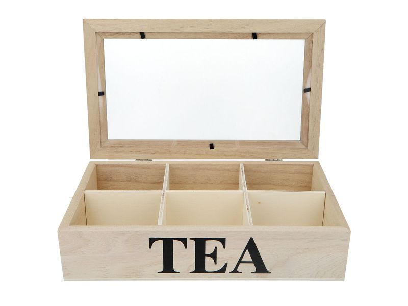 Pudełko drewniane na herbatę zdjęcie 4