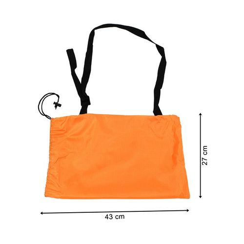 Lazy Bag Air dmuchana sofa materac powietrze leżak pomarańczowy DS-100 na Arena.pl