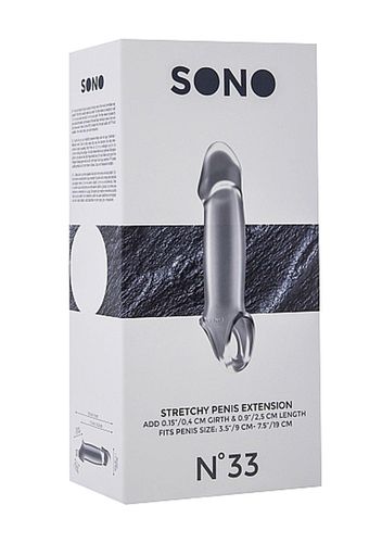 no.33 - stretchy penis extension - translucent na Arena.pl