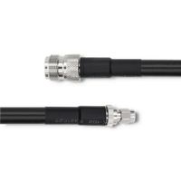 Kabel koncentryczny Qoltec LMR400 5m N Żeński – RP-SMA Męski Anteny