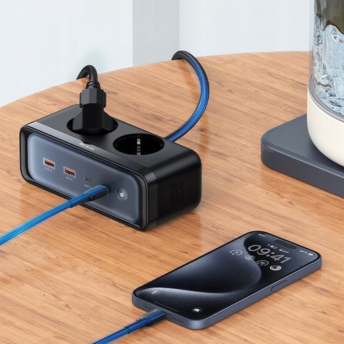 MCDODO Ładowarka Sieciowa GAN TYP C 6x USB-C 70W Czarna, Quick Charge na Arena.pl