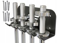 Uchwyt Wieszak na Gryfy Sztangi 4 Miejsca Obciążenie max 400kg