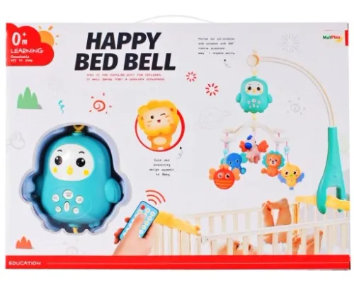 KARUZELKA KARUZELA MUZYCZNA DLA DZIECI SÓWKA DO ŁÓŻECZKA POZYTYWKA Z PILOT na Arena.pl