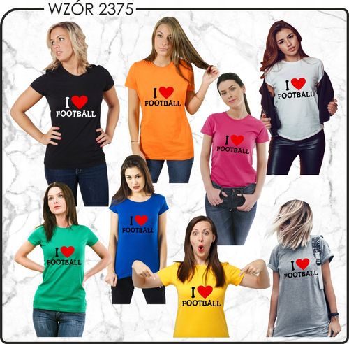 Koszulka T-shirt z nadrukiem SPORT TWÓJ TEKST na Arena.pl