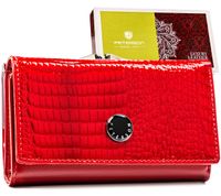 portfel damski skórzany ptn 55020-rs-3603 red