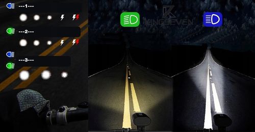 Mocna Lampka ROWEROWA Światło LED przód + tył 2000lm latarka 10000mAh ROWER na Arena.pl