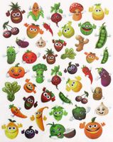 Naklejki różne wzory, duży arkusz - Wzór: DJS-23