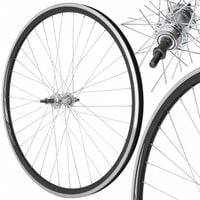 KOŁO ROWEROWE 28 CALI TYLNE WOLNOBIEG ALUMINIOWE STOŻKOWE V-BRAKE CZARNA