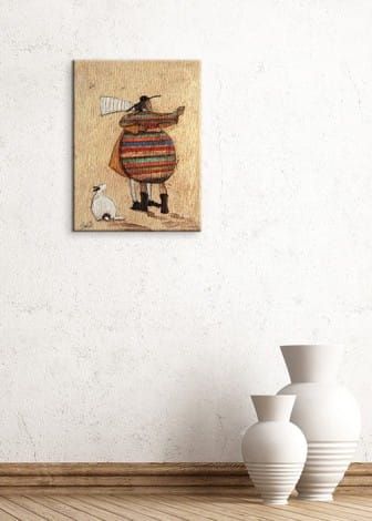 Sam Toft Dancing Cheek To Cheeky - Obraz na płótnie 30x40 cm na Arena.pl