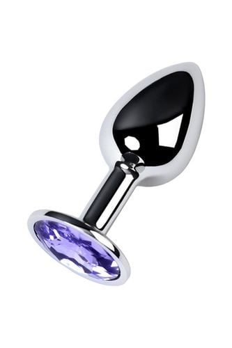 silver anal plug with gem, blue na Arena.pl