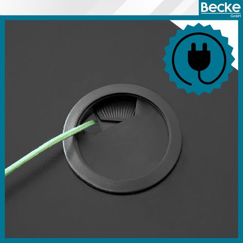 Biurko elektryczne automatyczne regulowane na stojąco 160x80 czarne na Arena.pl