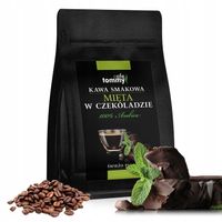 Kawa smakowa Mięta w Czekoladzie ziarnista 250g 100% Arabica Świeżo palona