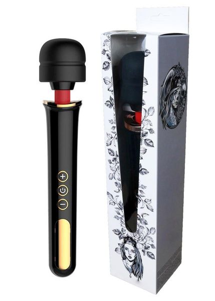 Stymulator-Massager Super Powerful USB Black 10 Function zdjęcie 8