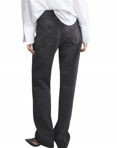 MANGO Regular Jeans 'MIAMI' in Black Denim r,38 na Arena.pl