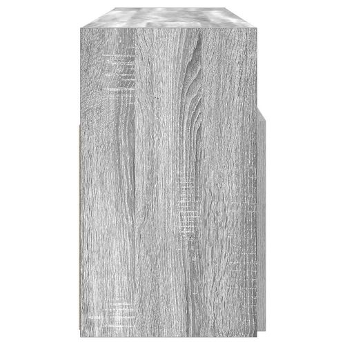 Szafka TV z oświetleniem LED, szary dąb sonoma, 120x30x50 cm na Arena.pl