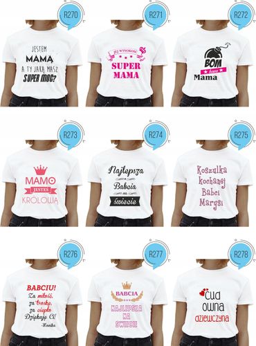 Koszulka z napisem BRAK FACETA BRAK PROBLEMU na Arena.pl