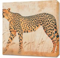 Obraz 60x60cm Gepard w Ruchu