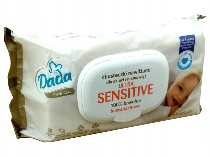 Chusteczki nawilżane Dada Extra Care Sensitive zdjęcie 1