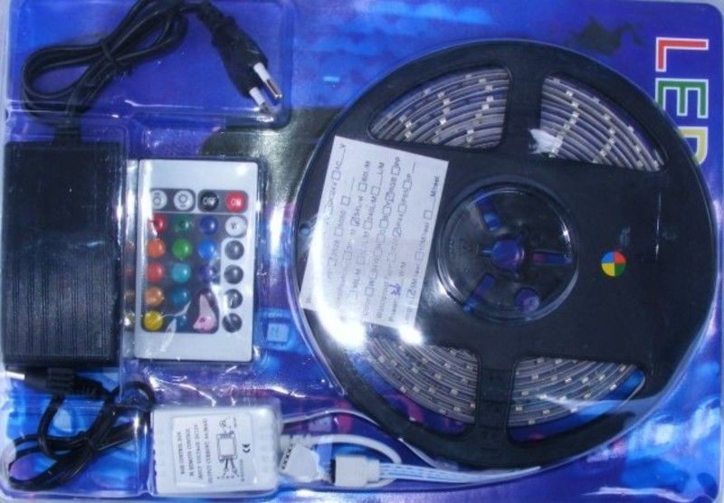 Taśma LED RGB 3528 multikolor -zasilacz+pilot zdjęcie 6