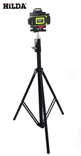HILDA STATYW TRIPOD 2 METRY POZIOMICY LASEROWEJ 2 M GŁOWICA OBROTOWA na Arena.pl