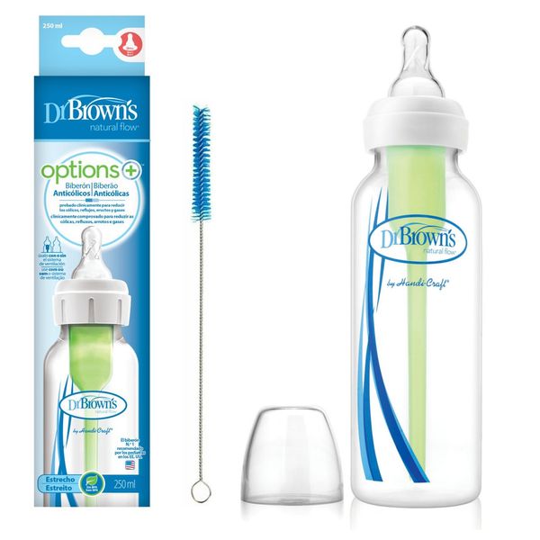 Dr. Brown's Butelka do karmienia wąska szyjka 250 ml options plus zdjęcie 1