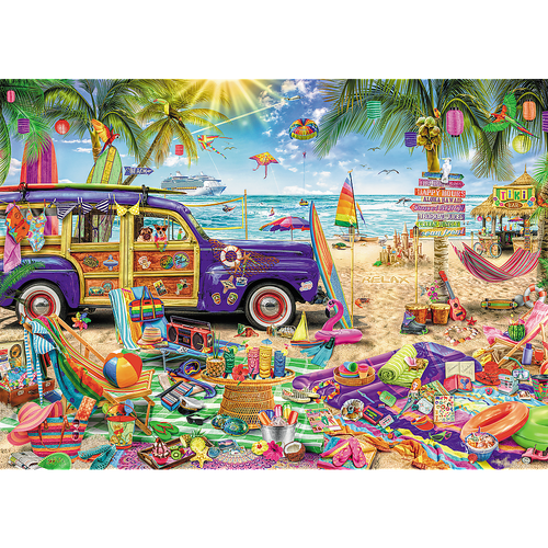 Puzzle 2000 Tropikalne wakacje na Arena.pl