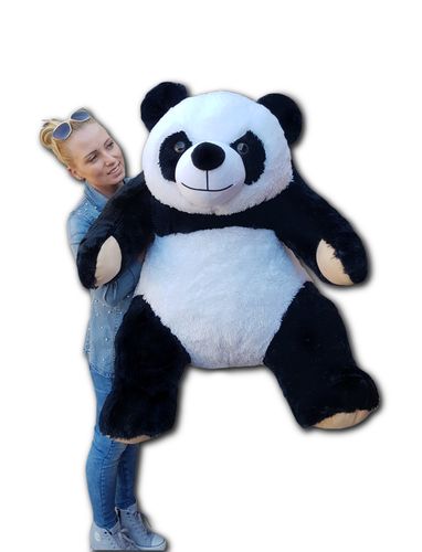 PANDA GIGANT MIŚ PLUSZOWY 145cm WIELKI PLUSZAK na Arena.pl