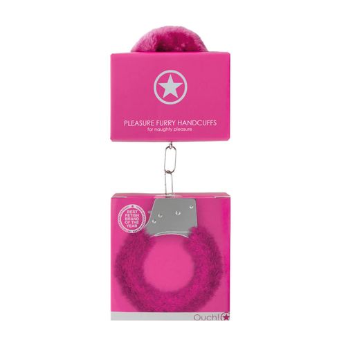 Pleasure Handcuffs Furry Pink na Arena.pl