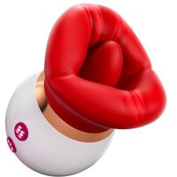 2w1 SSĄCY WIBRATOR masażer usta DO ŁECHTACZKI wibracje STYMULATOR WAGINY