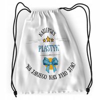 Plecak Dla Plastyka Sportowy Szkolny Worek Torba Z Nadrukiem Ze Zdjęciem