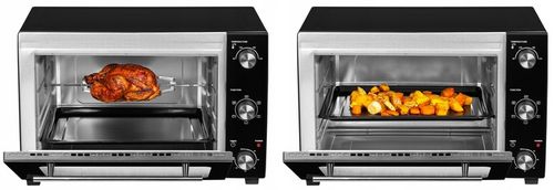 PIEKARNIK ELEKTRYCZNY 48L ROŻNO + GRILL + TERMOOBIEG WOLNOSTOJĄCY na Arena.pl