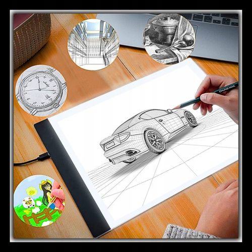 TABLET GRAFICZNY TABLICA DESKA KREŚLARSKA RYSOWANIA DLA DZIECI+2000 SZKICÓW na Arena.pl