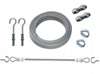 Z1 Linka stalowa ŻYŁKA do zasłon ogrodowych 4 metr