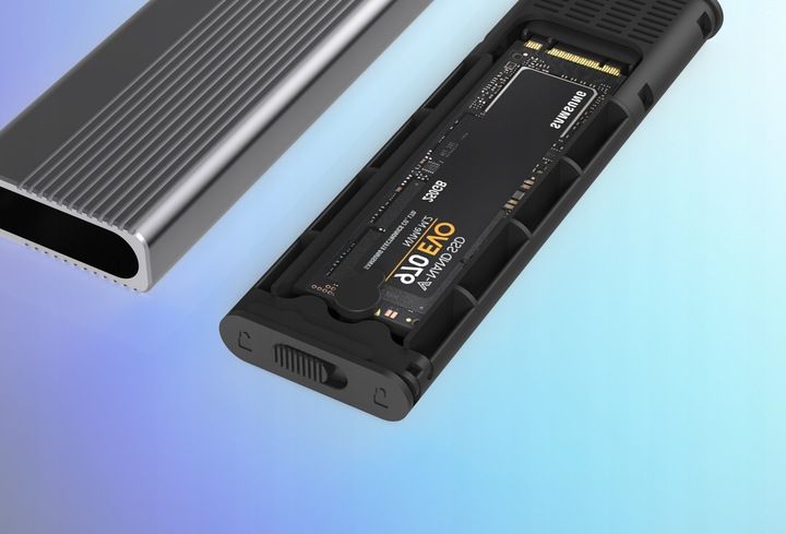 Obudowa Dysku SSD Adapter m.2 SATA NGFF USB-C USB 3.0 Kieszeń na dysk m2 zdjęcie 8