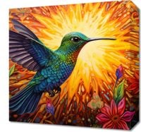 Obraz 40x40cm Koliber Barw