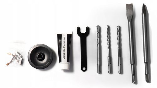 WIERTARKA UDAROWA SDS+ MŁOTOWIERTARKA 6J MOCNA 1500W Z UDAREM WALIZKA na Arena.pl