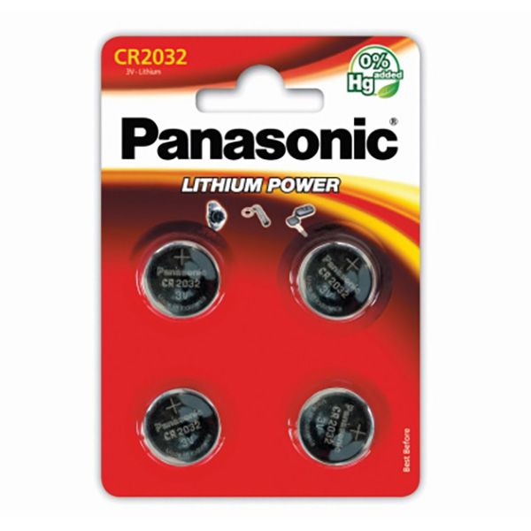 bateria panasonic 4szt.  | cr2032 zdjęcie 1