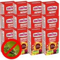 12x POLYSECT długo działający Naturen Substral 100ml na mszyce przędziorki