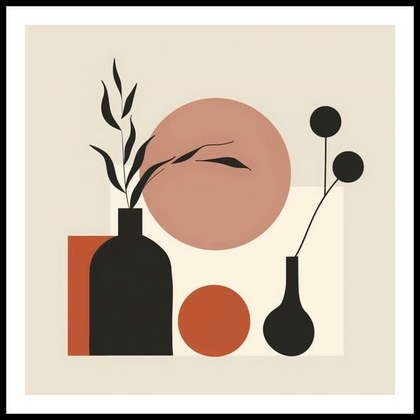 Plakat 90x90cm Stół Roślin zdjęcie 3