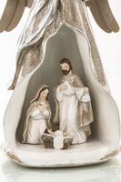 Szopka Bożonarodzeniowa Figurka anioł LED Aniołek Święta Rodzina