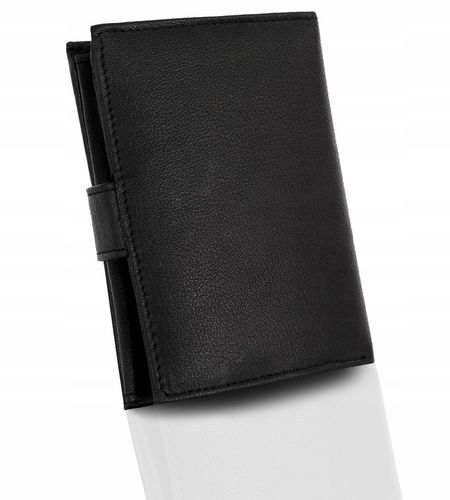 REVERSE Skórzany portfel męski skóra naturalna antykradzieżowy ochrona na Arena.pl