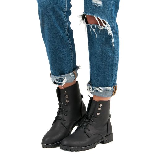 Wiązane botki workery r.40 na Arena.pl