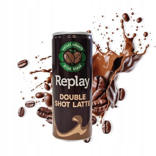 Kawa Mrożona REPLAY Double Shot Latte - Podwójne espresso na Arena.pl