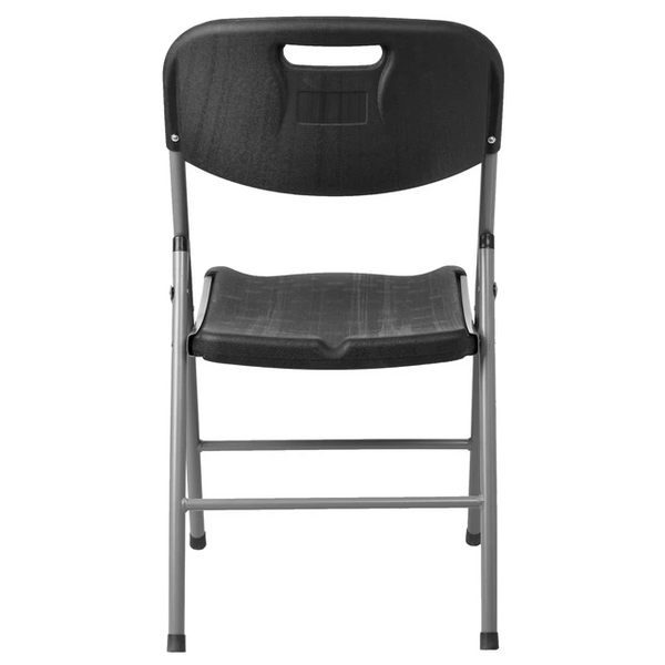 Zestaw składanych mebli Cateringowych ogrodowych czarny Stół + 6 krzeseł zdjęcie 10