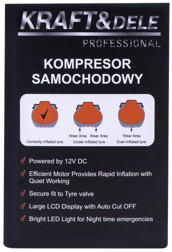 KOMPRESOR SAMOCHODOWY 12V KD3442 na Arena.pl