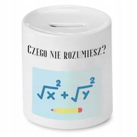 Skarbonka Na Dzień Nauczyciela Czego Nie Rozumiesz Z Nadrukiem Ze Zdjęciem