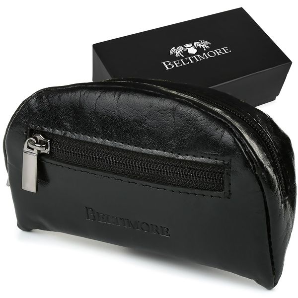 Czarne Etui Na Klucze Ze Skóry Naturalnej Beltimore G85 zdjęcie 1
