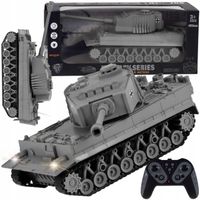 Zdalnie Sterowany Czołg Tiger RC 1:28 z Efektami Świetlnymi i Dźwiękowymi