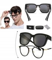 Okulary Przeciwsłoneczne NAKŁADANE NA KOREKCYJNE marki ESTILLO + GRATISY