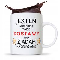 Kubek Prezent Dla Kuriera Jestem Kurierem Prezent Z Nadrukiem Ze Zdjęciem